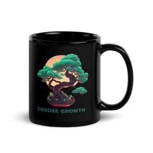 Choose Growth Mug - Black